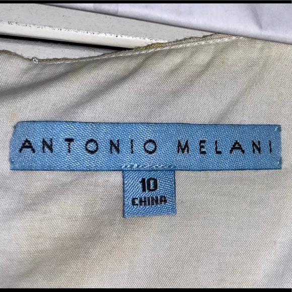 LAST CHANCE! Antonio Melani Yellow Print Sundress - Picture 4 of 10